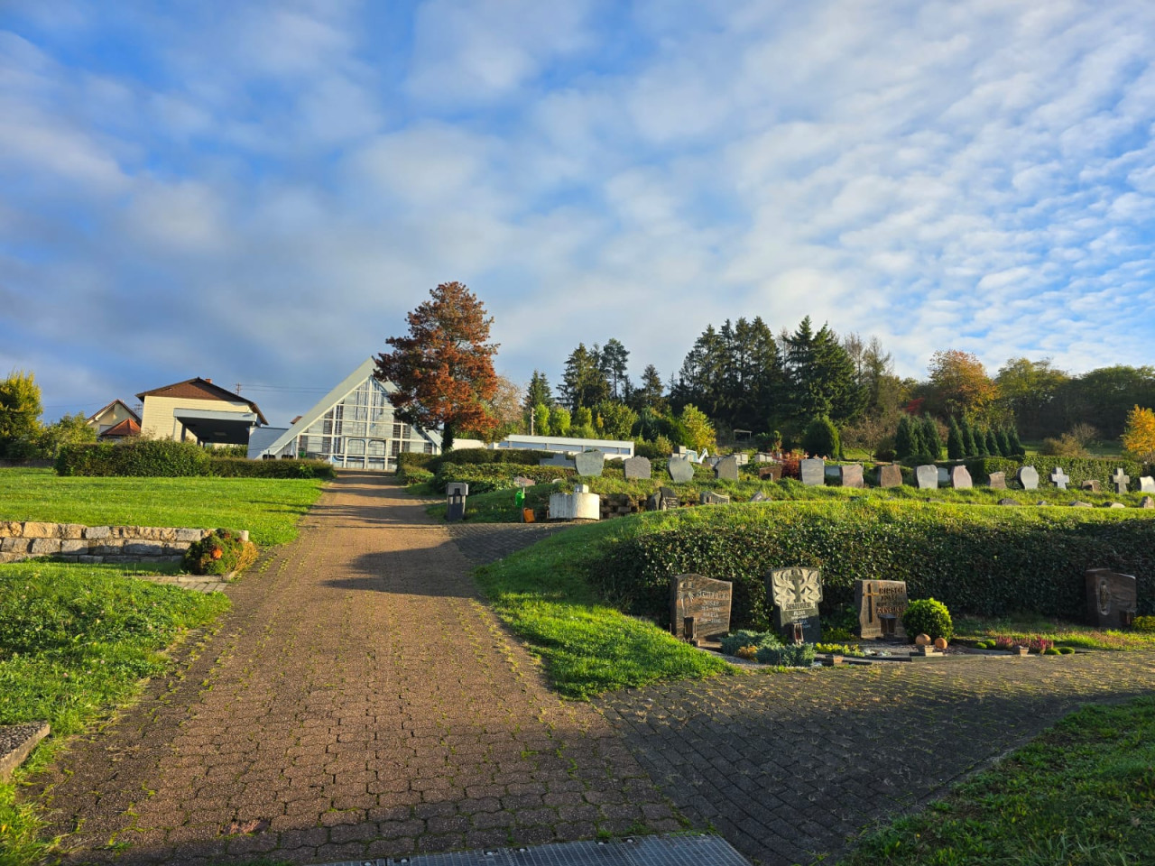 Friedhof Gresaubach Friedhof Gresaubach