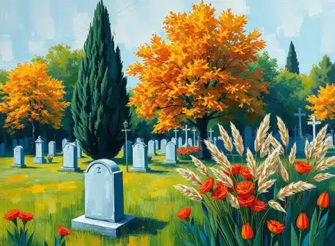 Friedhof Brand